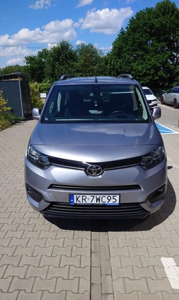 Toyota Proace City Verso cena 99000 przebieg: 120000, rok produkcji 2020 z Wieliczka małe 79